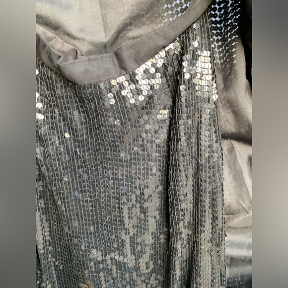 new vintage 100% silk sequins skirt set - Picture 13 of 16